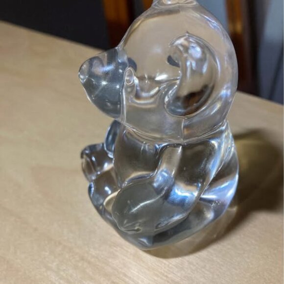 Princess House Germany Lead Crystal Bear Ornament - Picture 4 of 7